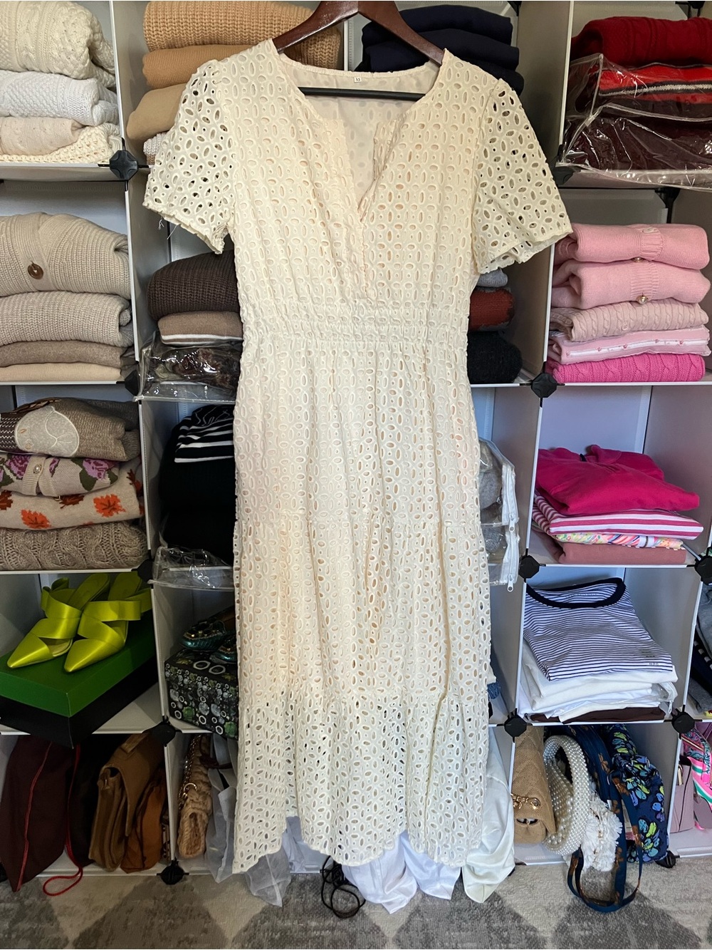 NWOT Lace Maxi Dress